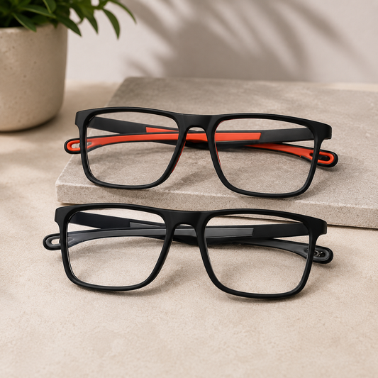 Men's Light Glasses – Modern Business Style