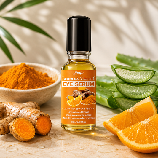 Turmeric & Vitamin C Eye Serum – Brighten, Hydrate & Revitalise